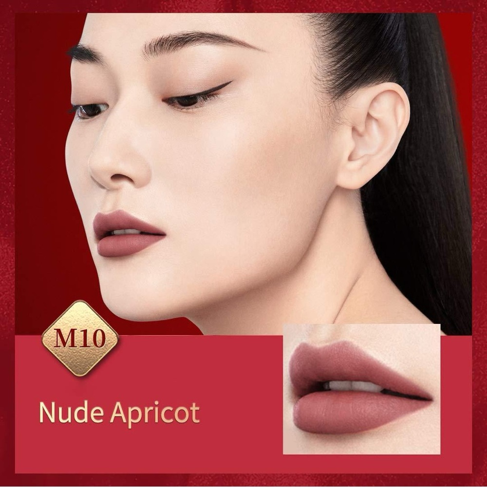Palace Identity Chinese Dragon Matte Nude Apricot Lipstick M10 New In Box Sealed - Picture 3 of 4